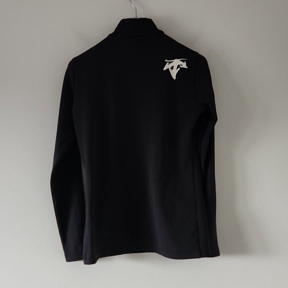 DESCENTE | Golf lovers tee shirt top graphic black sz XXS - Picture 7 of 7